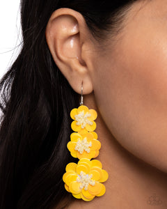 @.Beaded Bouquet - Yellow