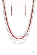 Load image into Gallery viewer, @Intensely Industrial Red Necklace
