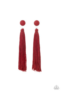 @Tightrope Tassel - Red