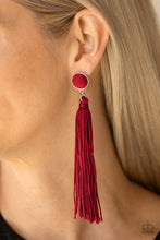 Load image into Gallery viewer, @Tightrope Tassel - Red
